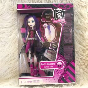 Monster High SPECTRA VONDERGEIST Doll Mattel 2010